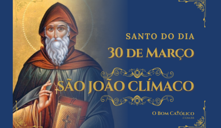 30 de Março – São João Clímaco
